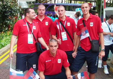 kosarkasi sa trenerom Markom Simonovicem